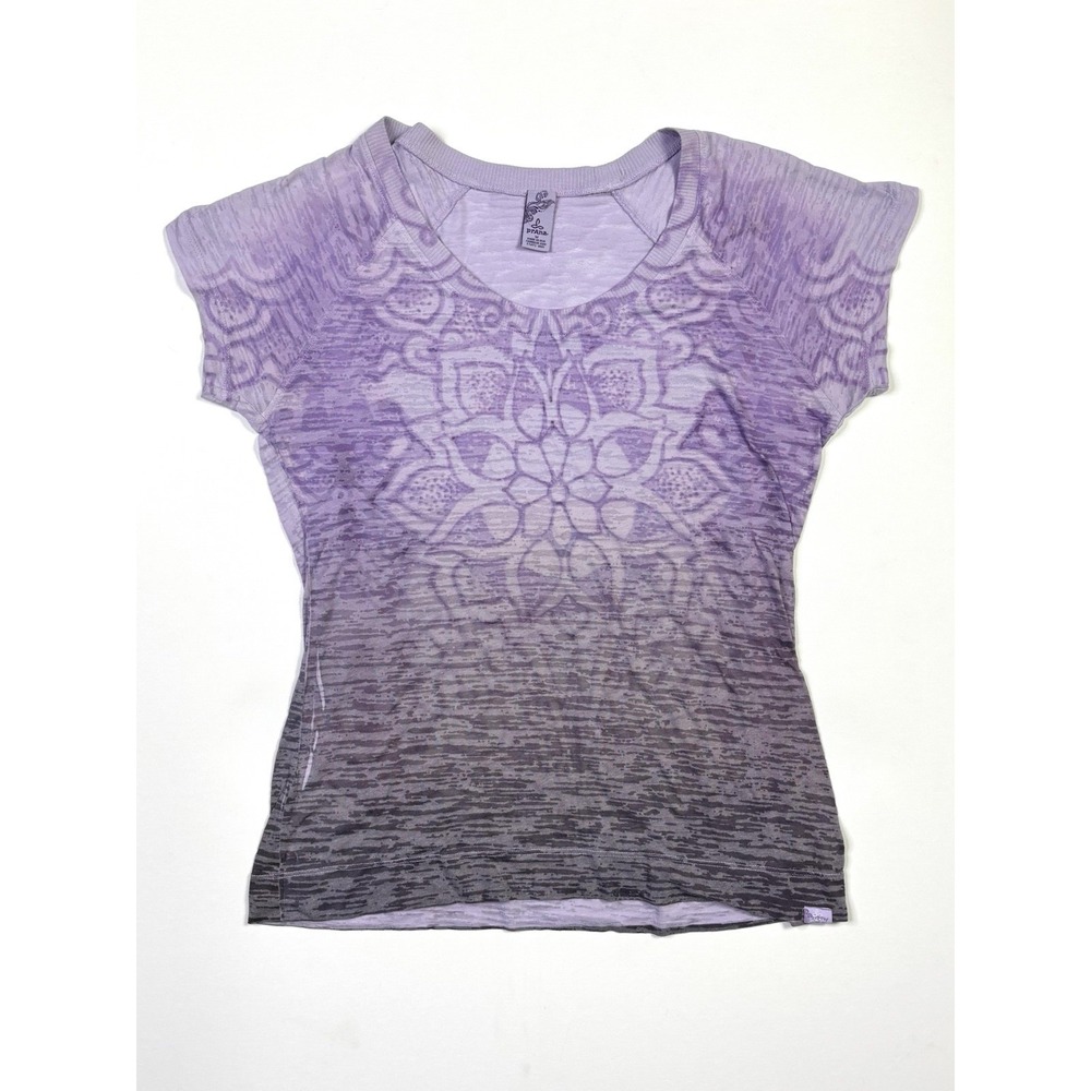 Women’s Lavender Ombre Floral Tee